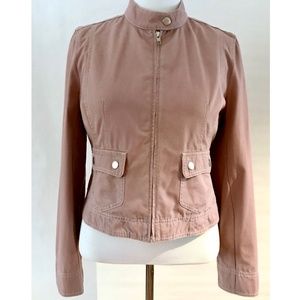 LOFT Dusty Rose Fitted Jacket